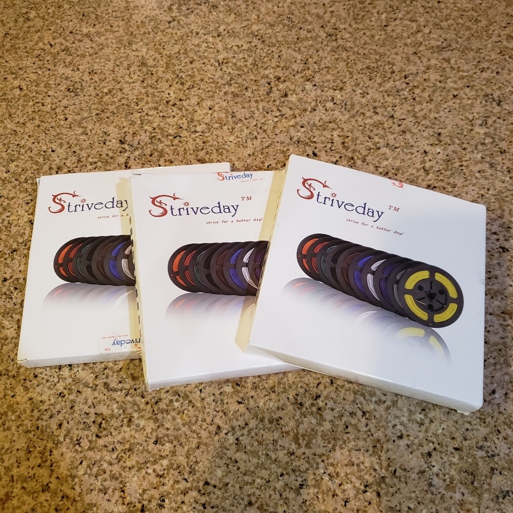 Lot of 3 striveday electrical wires
